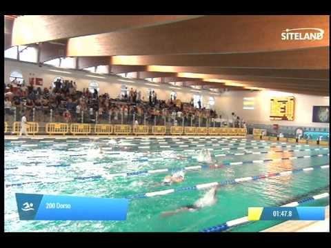 Serie 3 dei 200 Dorso  Assoluti Maschi Master - Campionati Regionali Masters 2014 di Veneto e Friul
