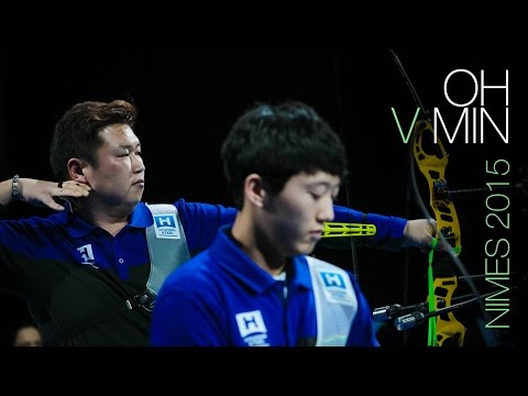 Oh Jin Hyek v Min Byeong Yeon – recurve men gold | 2015 Nimes Tournament