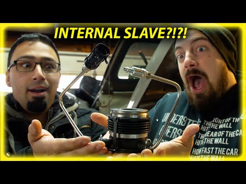 how to install an internal slave cylinder on a jeep Wrangler YJ