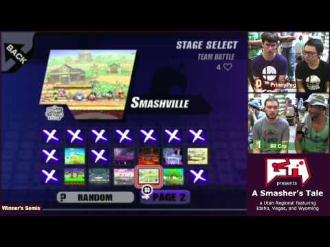 [2015-06-13] A Smasher's Tale - SSBPM (Doubles) - PrinnyPeg vs 69 Cru