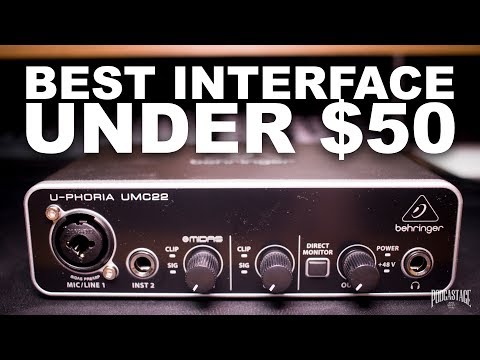 Behringer U-Phoria UMC22 Review / Test