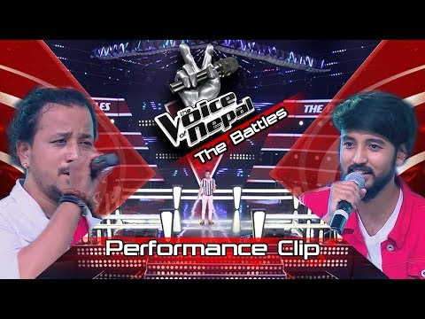 Bal Bahadur Rajbanshi Vs Jamir Ali "Basa Hai Aama" -The Voice of Nepal Season 2 - 2019
