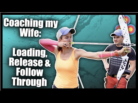 Coaching My Wife Through Form Changes on Her Barebow