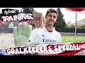 Thibaut Courtois' training routine | Real Madrid | Goalkeepers