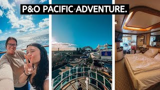 P&O Pacific Adventure. Island Hopper 9 Nights. Mini Suite Tour. July 2022
