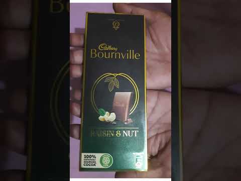 Cadbury Bournville Raisin & Nut | Tasty Chocolate | #shorts