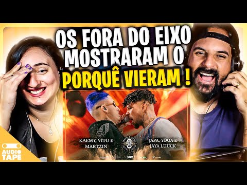 KAEMY, MARTZIN E VITU X JAYA LUUCK, JAPA E YOGA | BDA 8 ANOS | AUDIO TAPE REACT
