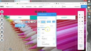 5.- Wix: añadir botones, vídeos y audios