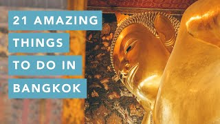 21 amazing things to do in Bangkok | PART 1