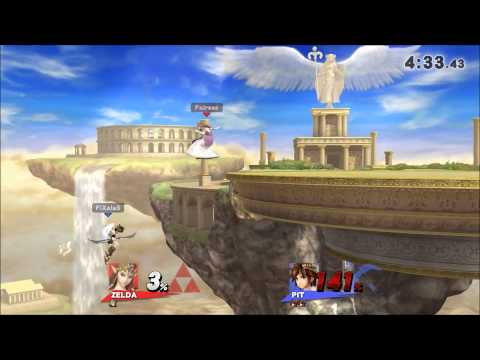 Joker Singles 2 SM4SH Fairess (Zelda) vs Fixalas (Pit) WF
