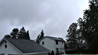 preview picture of video 'Severe Thunderstorms - Amsterdam, NY - 5/21/2013 - 5/22/2013'