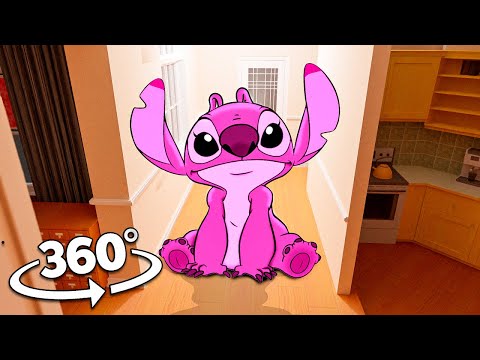 360° Stitch and Angel in YOUR HOUSE! - (Stitch and Angel)