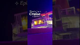 1st official day at sea🏝️ #shortvideo #carnivalcruise #cruise #minivlog #viral #travel