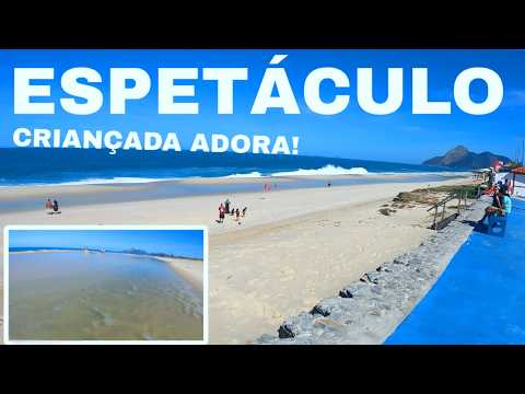 Itaipuaçu Maricá today: Lagomar and perfect sunny Saturday on the shore