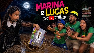 MARINA GÓTICA JOGOU NOSSO ÁLBUM DA COPA NO VASO E DEU DESCARGA!!!