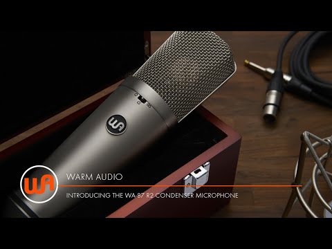 Warm Audio WA-87 R2 Multi-Pattern Studio Condenser Microphone (Black) image 8