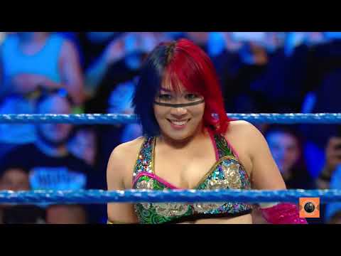 SmackDown Live 4.17.18 - Becky Lynch, Charlotte Flair, Asuka, The IIconics and Carmella Brawl