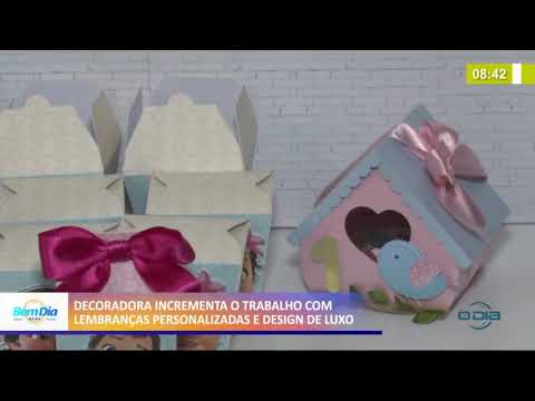 Decoradora incrementa o trabalho com lembranças personalizadas e design de luxo 13 01 2021