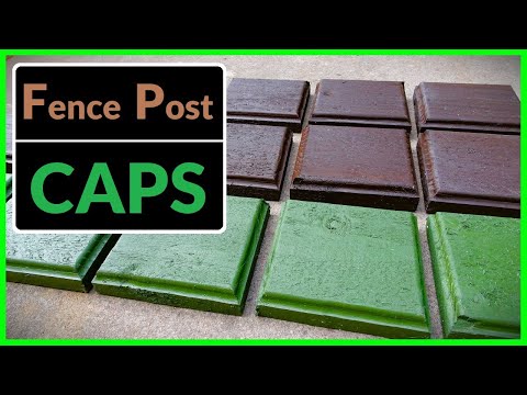 How to Make Fence Post Caps (DIY Pallet Wood Project)