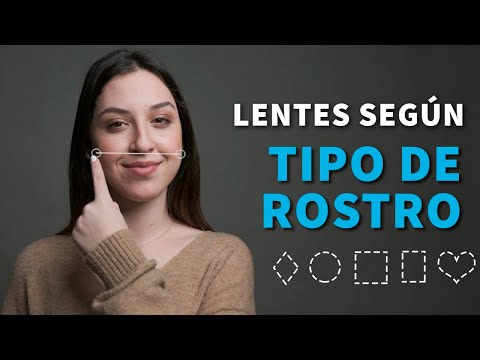 Part of a video titled Lentes según tu tipo de rostro, ¿Cómo escogerlos? - YouTube