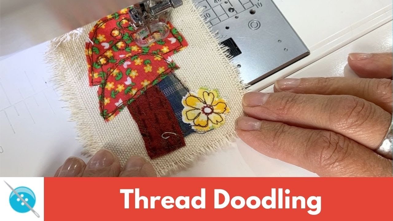 Thread Doodling, Making Greeting Cards