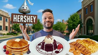 12 HOURS of Eating in HERSHEY! The Town Chocolate Built