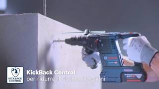 Martello perforatore a batteria GBH 18V-26 e GBH 18V-26 F Professional Bosch