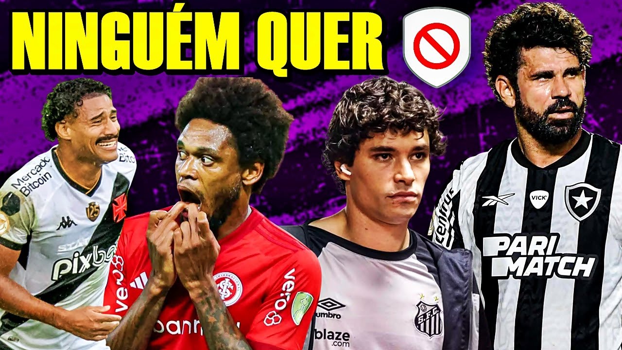 SELEÇÃO DE 11 JOGADORES SEM TIME EM 2025