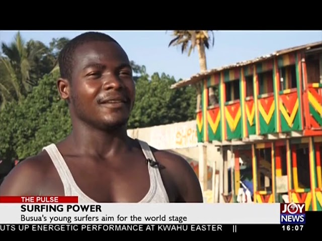 Surfing Power - The Pulse on JoyNews (3-4-18)