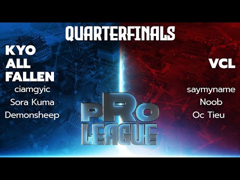 Kyo All Fallen vs VCL - AoE4 Pro League Quarterfinals