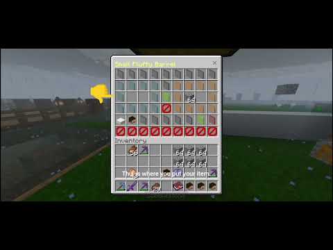 Fluffy Barrel Tutorial (Slimefun)