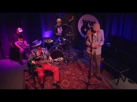 Little Freddie King at WWOZ New Orleans - Dec. 2022