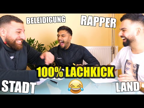 STADT LAND RAPPER BELEIDIGUNG.. (Full Lachkick)