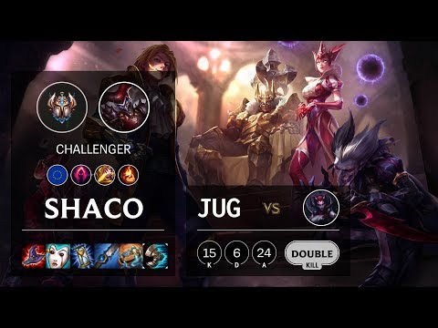 Shaco Jungle vs Elise - EUW Challenger Patch 10.7