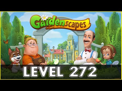 Gardenscapes Level 272 | No Boosters