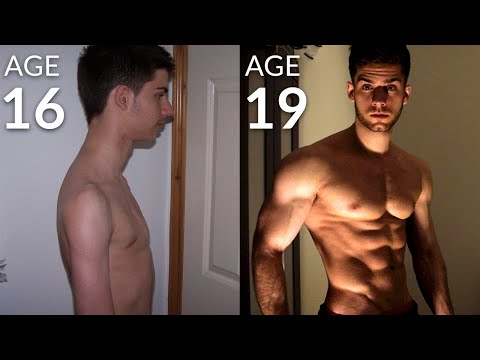 Iliya Tsikov 3 Year Natural Body Transformation 16-19