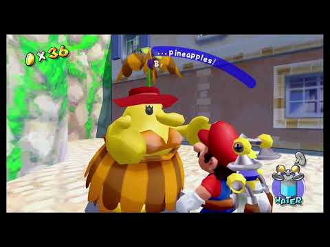 Super Mario Sunshine - Pt. 36: Hold Your A-Plaza