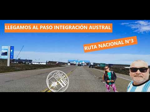 OBSERVACIÓN RUTA NACIONAL 3 - Tramo de  #piedrabuena al Paso Internacional (viaje a #ushuaia Cap.16)