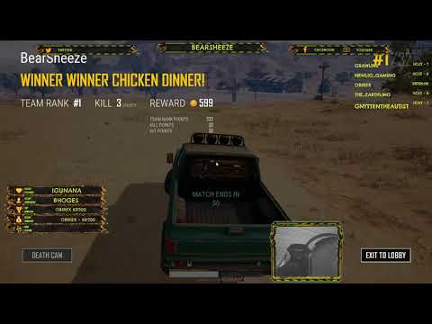 Road kill chicken dinner