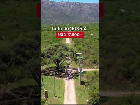 Lotes en venta en zona del Dique Piscu Yaco Cortaderas San Luis Argentina #diquepiscuyaco #realstate