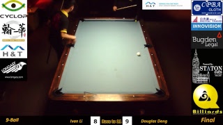 Q9 Billiards QAPA 9-Ball Ivan Li vs Douglas Deng Final