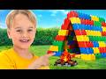 Kids Learn To Support Each Other And Share Playhouses
