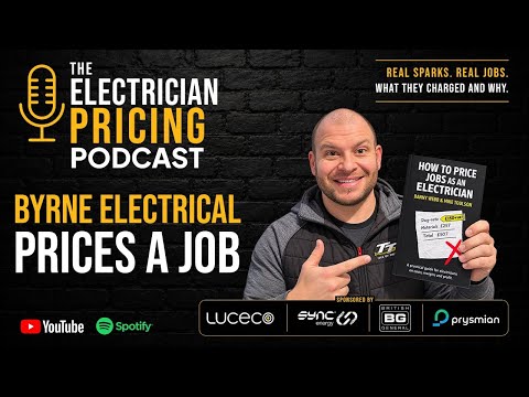 Episode 2 - Byrne Electrical’s Ricky prices a job!