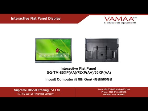 VAMAA Interactive flat panel SG-TM-75XP