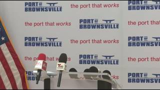 WATCH LIVE: Port of Brownsville officials discuss upcoming oil refinery project