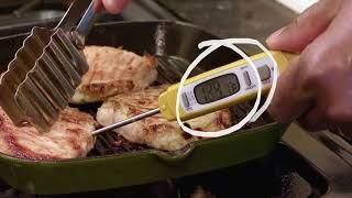 Cooking food at the right temperature