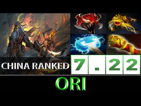 曾焦阳 Ori [Sniper] 14 Kills Smooth China Ranked ► Dota 2 7.22