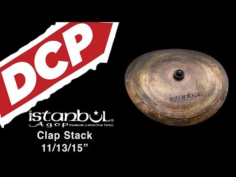 Istanbul Agop Clap Stack Cymbal Trio 11"/13"/15" image 5