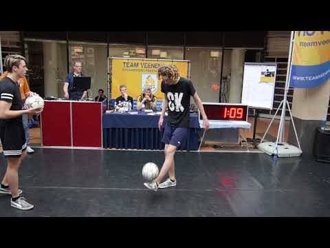 Freestyle Voetbal Toernooi Veenendaal - Top 8 - Gulyan Noordhoek vs Caspar van Tent