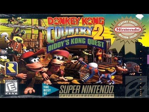 DONKEY KONG COUNTRY 2! part 1 AGAIN :D?..  (snes emulator Ver.)- Live Stream! (not buzzed)